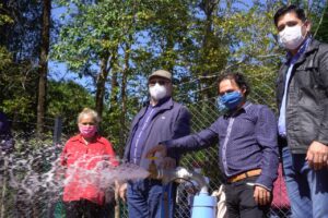 Inauguración de Sistema de Agua Potable en J. E. Estigarribia